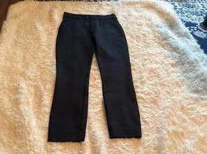Spanx Perfect Pant Back Split Skinny Leg Ankle Trousers
